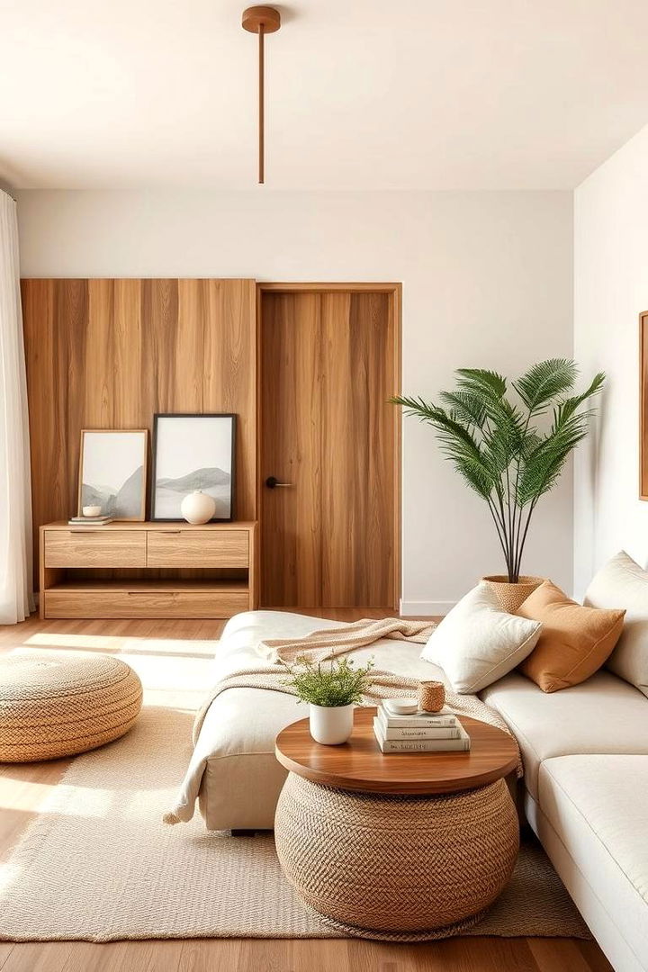Wood Accents and Soft Neutrals - 22 Boho-scandinavian Design and Decor Ideas