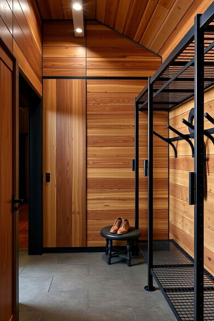 Wood and Metal Fusion - 22 Tack Room Ideas