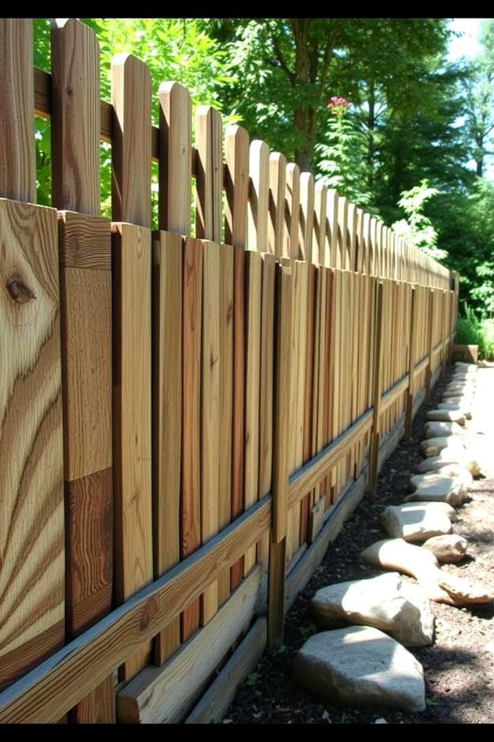 Wooden Rail Fence Conversion - 22 Inexpensive Retaining Wall Ideas