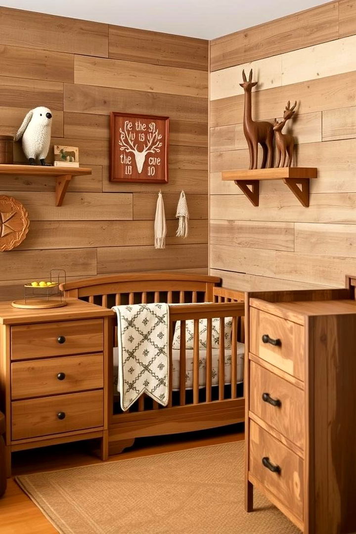 Woodland Accent Furniture - 22 Safari Nursery Decor Ideas