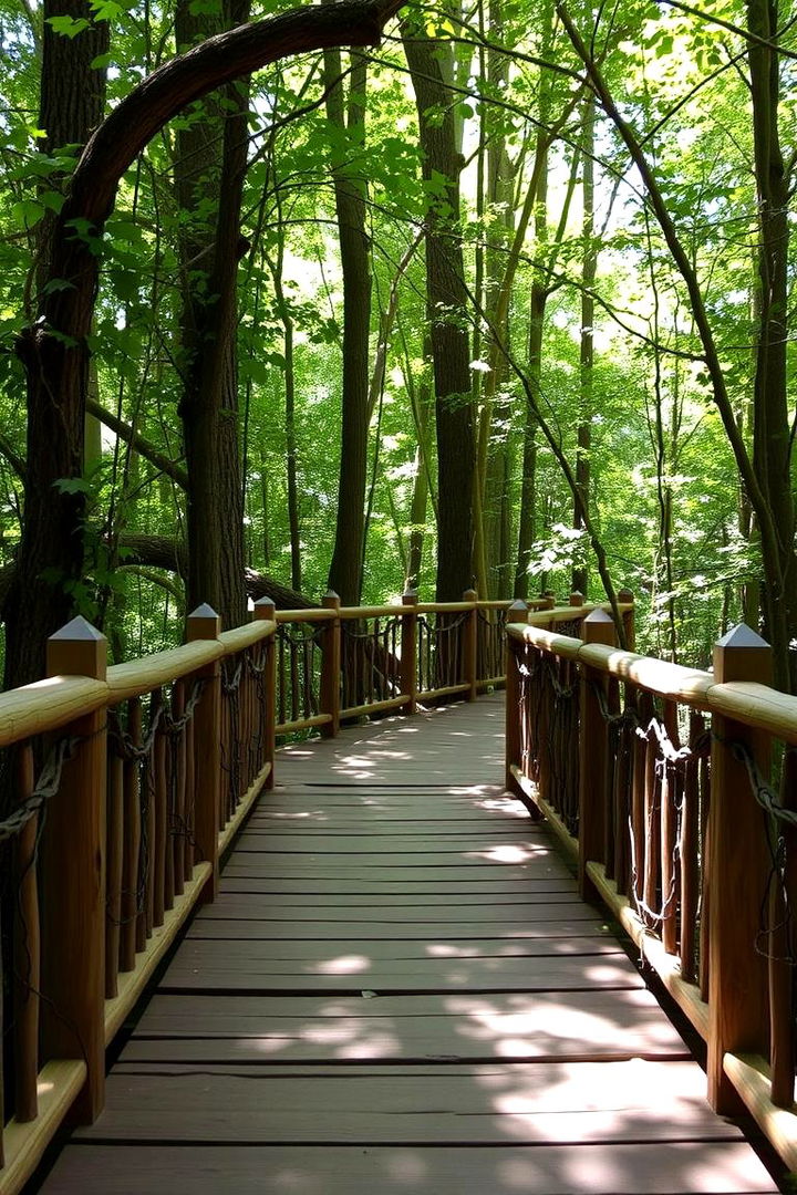 Woodland Walkway Escape - 22 Elevated Walkway Ideas
