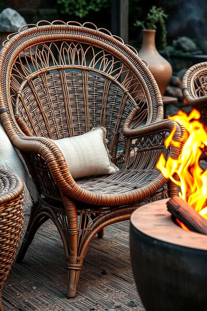Woven Wonders - 22 Fire Pit Chair Ideas