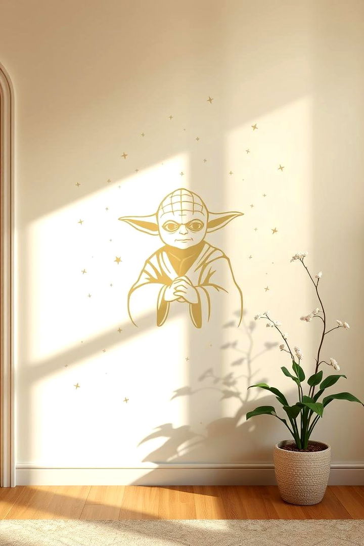 Yodas Wisdom Wall Decals - 22 Star Wars Nursery Ideas