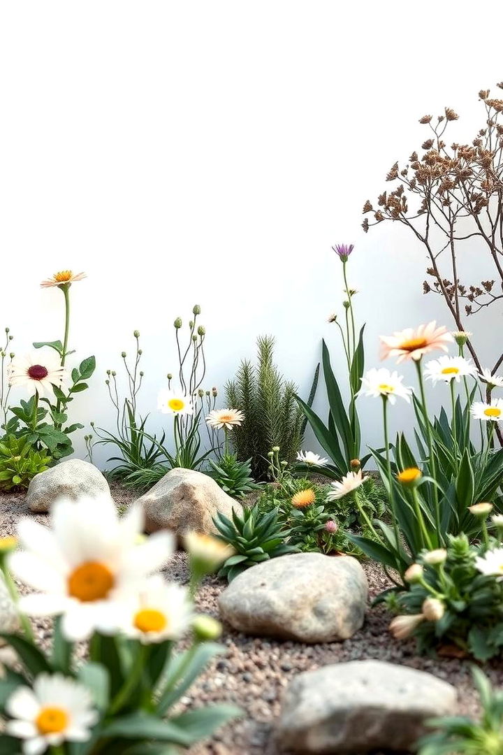 Zen Flower Garden Serenity - 22 Flower Garden Ideas