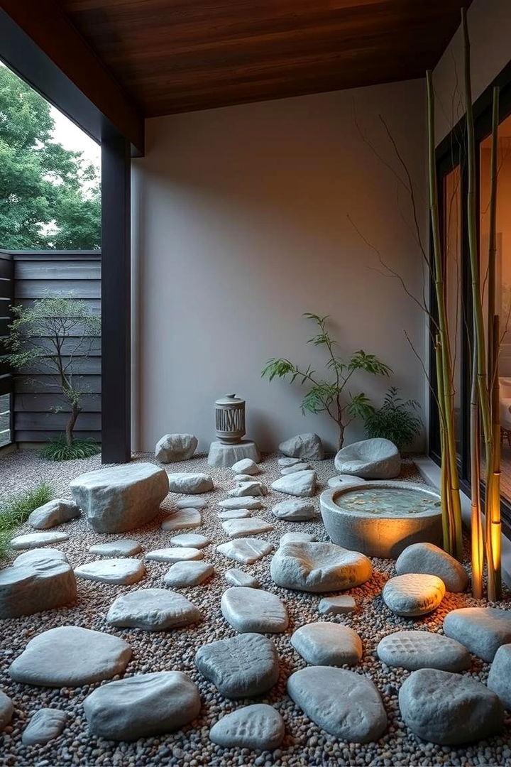 Zen Garden Porch - 22 Lanai Porch Ideas