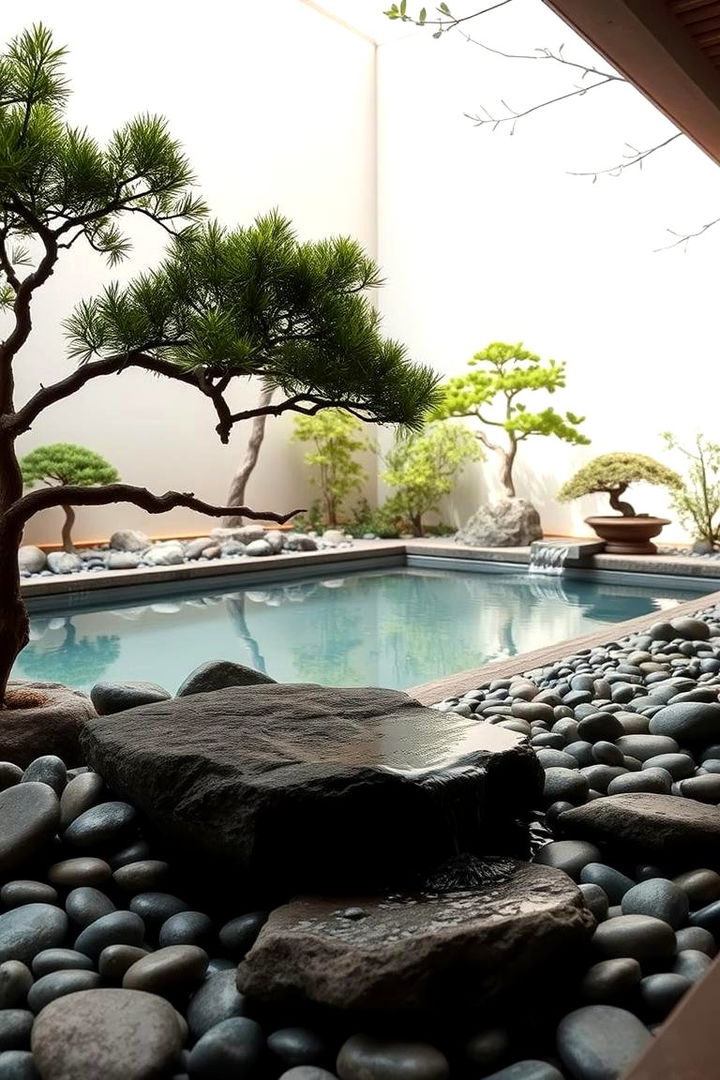 Zen Garden Retreat - 22 Pool Landscaping Ideas