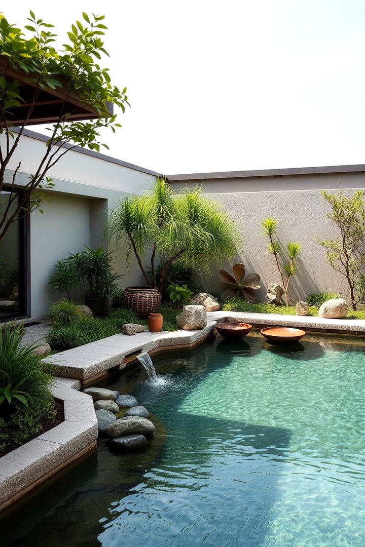 Zen Garden Spool Pool Retreat - 22 Spool Pool Ideas