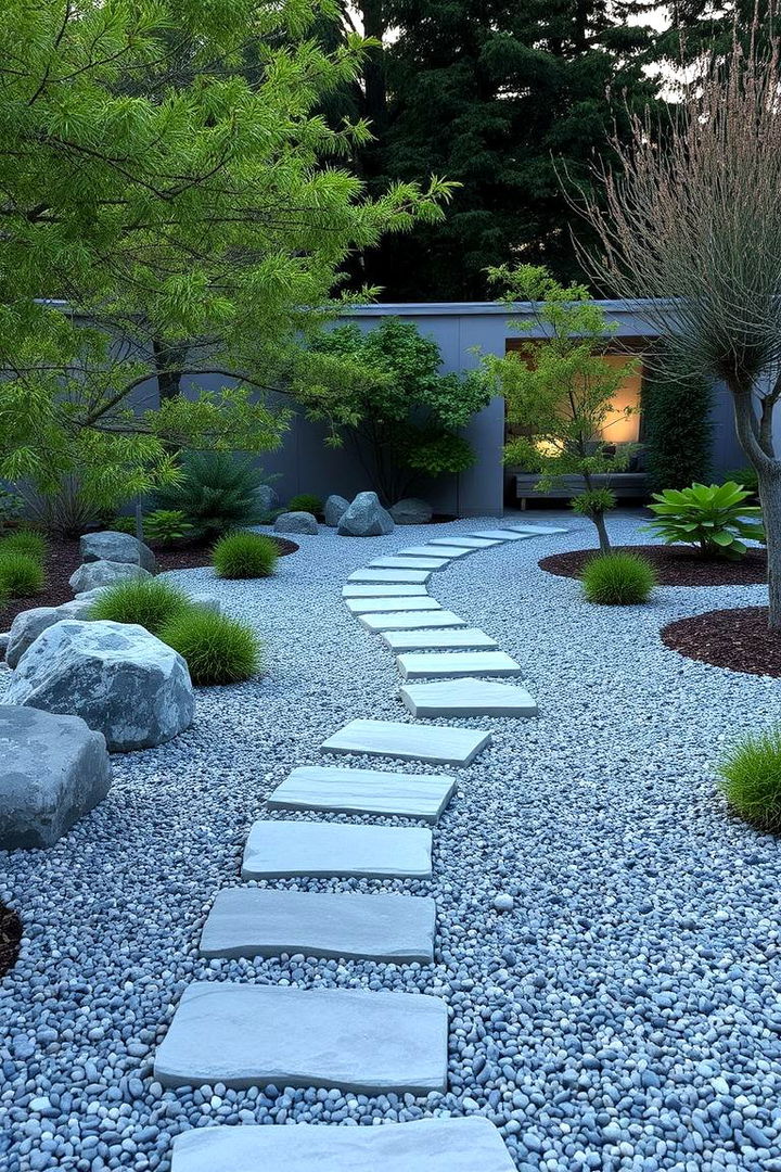 Zen Garden Walkway - 22 Natural Walkway Ideas