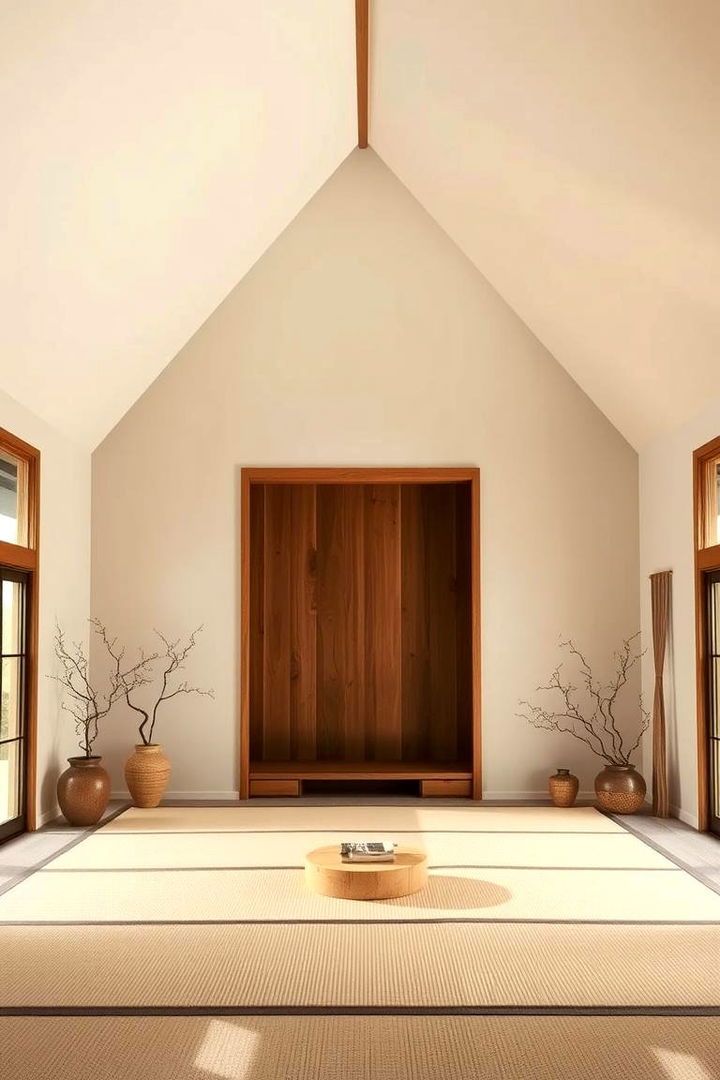 Zen Inspired Calm - 22 Vaulted Ceiling Ideas