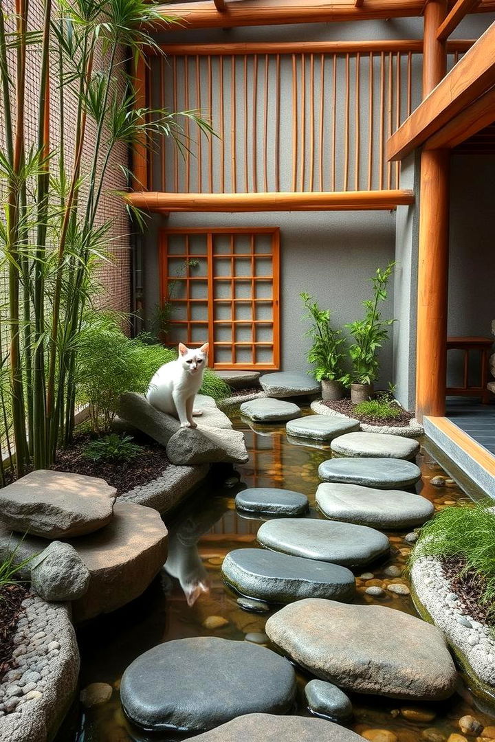 Zen Inspired Cat Sanctuary - 22 Outdoor Catio Ideas