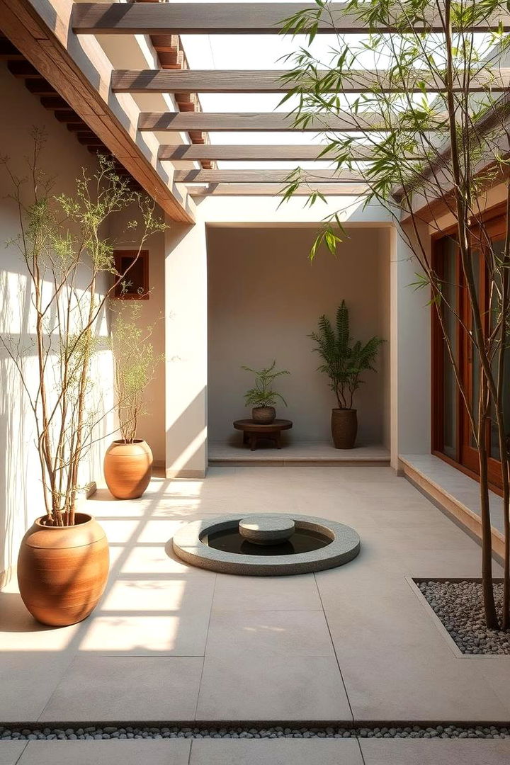 Zen Inspired Escape - 22 Corner Patio Ideas