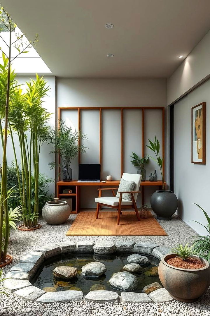 Zen Inspired Garden Office - 22 Garden Office Ideas