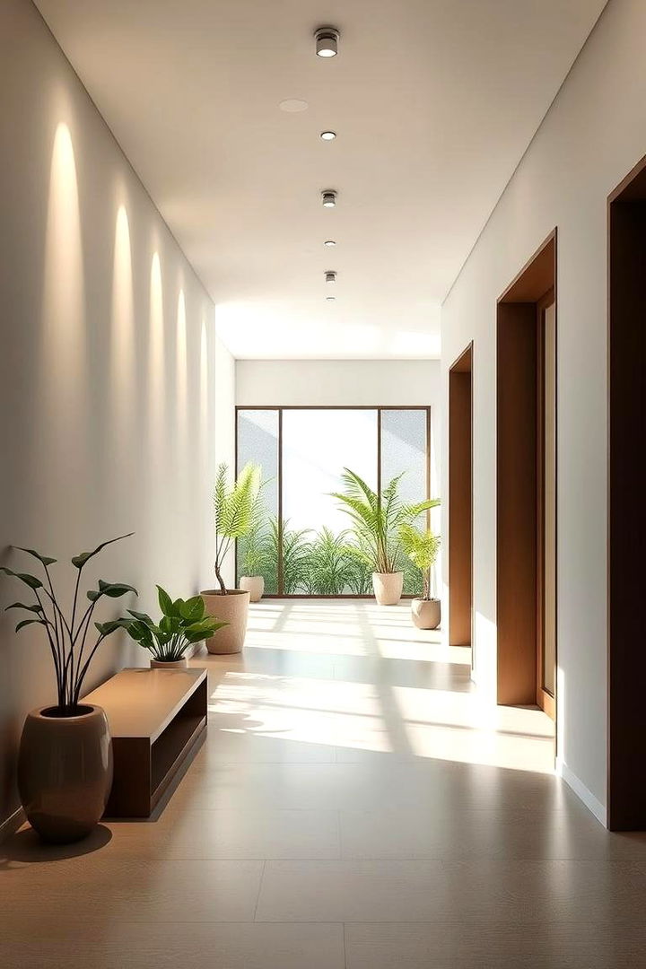 Zen Inspired Green Aesthetics - 22 Green Hallway Ideas