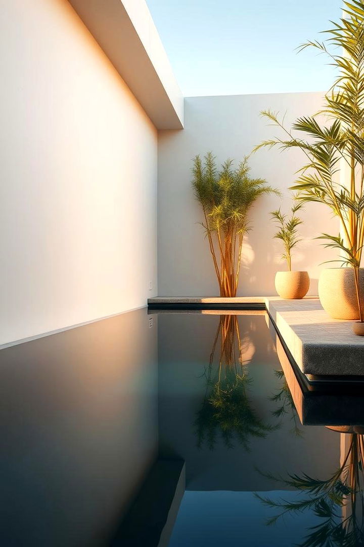Zen Inspired Minimalist Retreat - 22 Above Ground Pool Landscaping Ideas
