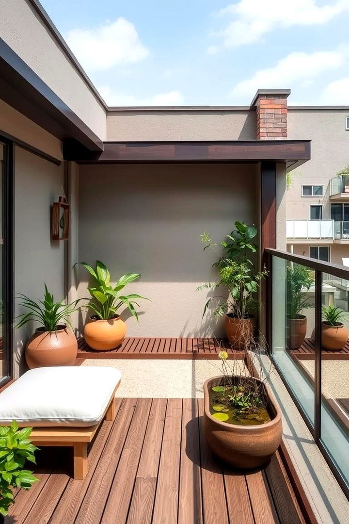 Zen Inspired Relaxation Zone - 22 Balcony Over Garage Ideas
