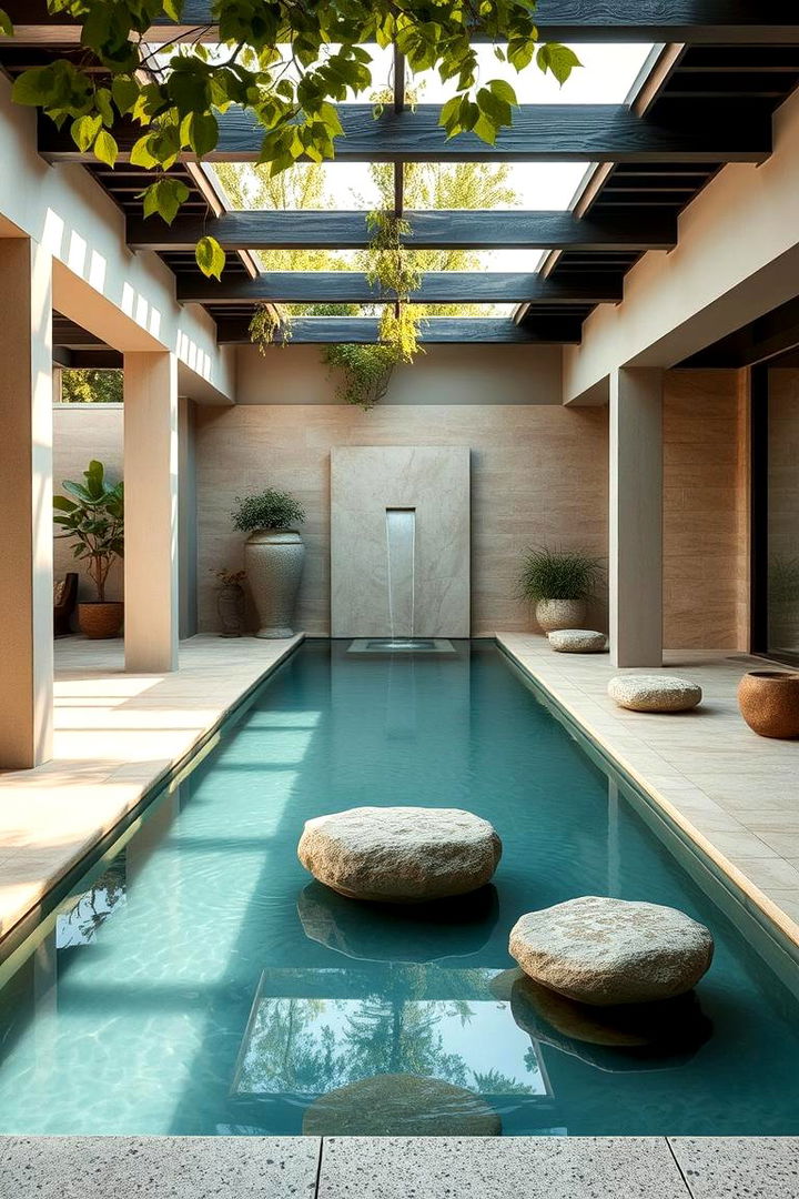 Zen Inspired Retreat - 22 Semi Inground Pool Ideas