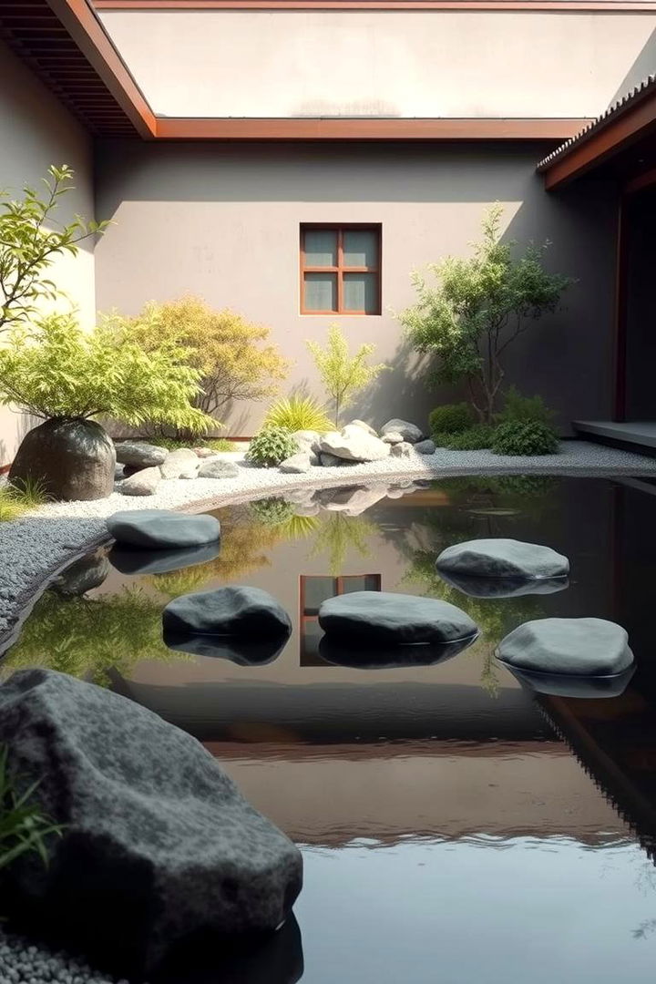 Zen Inspired Serenity - 22 Small Garden Reflecting Pool Ideas
