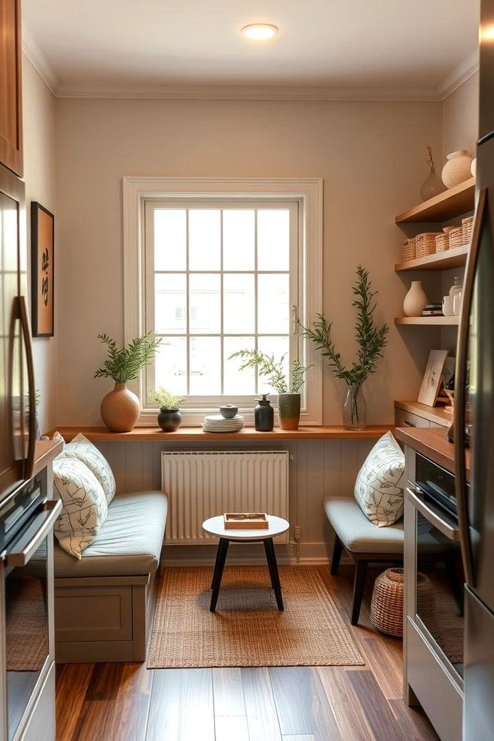 Zen Inspired Tea and Meditation Nook - 22 Japandi Kitchen Ideas