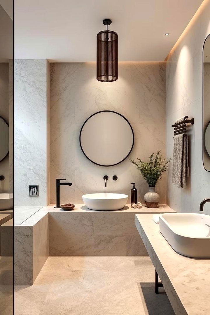 Zen Inspired Tranquility - 22 Earthy Bathroom Ideas