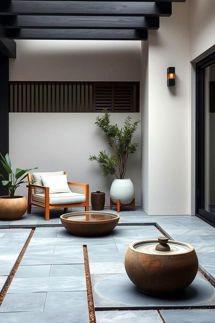 Zen Inspired Tranquility - 22 Bluestone Patio Ideas