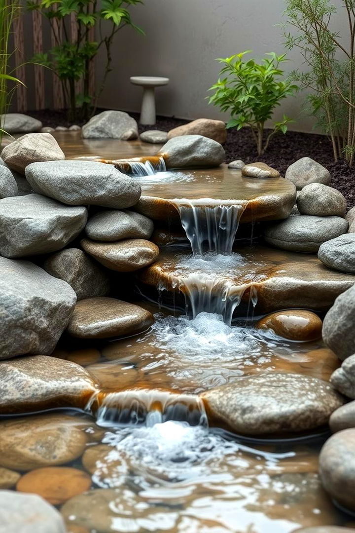 Zen Inspired Waterflow Retreat - 22 Pondless Waterfall Ideas