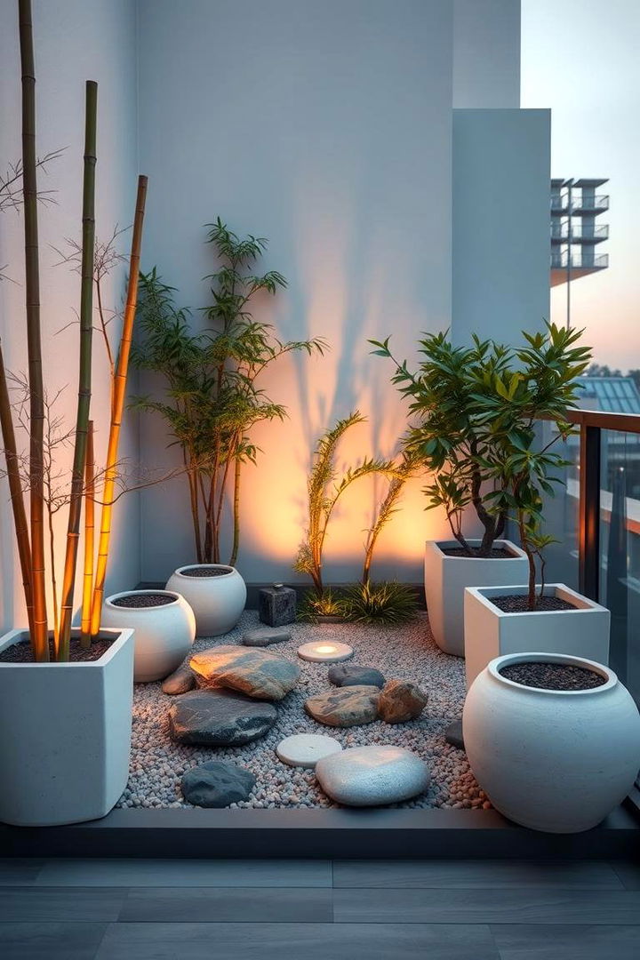 Zen Retreat Garden - 22 Balcony Garden Ideas