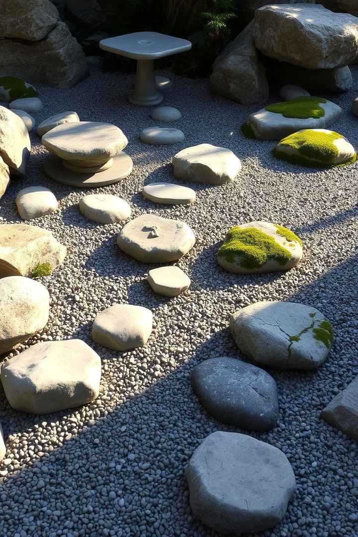 Zen Rock Garden Corner - 22 Corner Garden Ideas