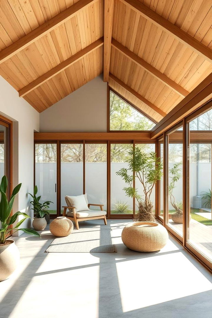 Zen and Tranquil Glass Porch Oasis - 22 Glass Porch Design Ideas