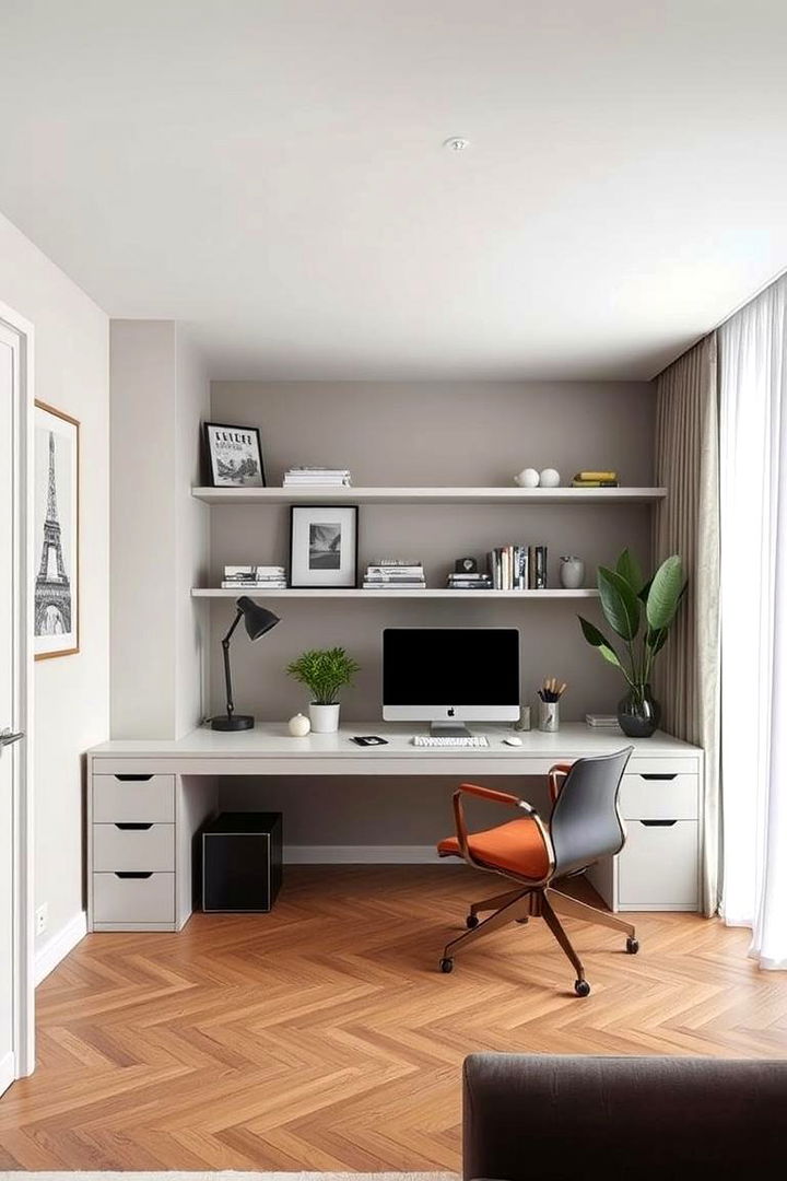 Zoned Work Life Boundaries - 22 Home Office Decor Ideas