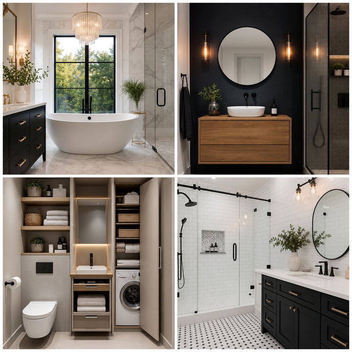 22 Bathtub Surround Ideas to Define Your Bathing Area in Style
