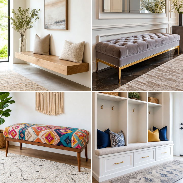 22 Bedroom Bench Ideas: Functional Seating & Storage