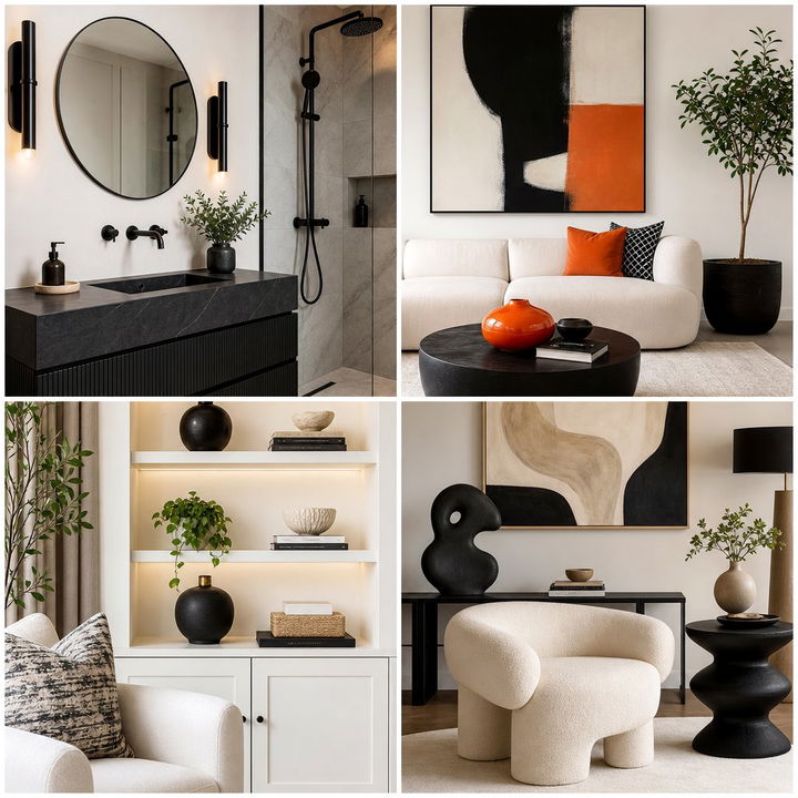 22 Black and Beige Bedroom Designs for Serene Sleep Spaces