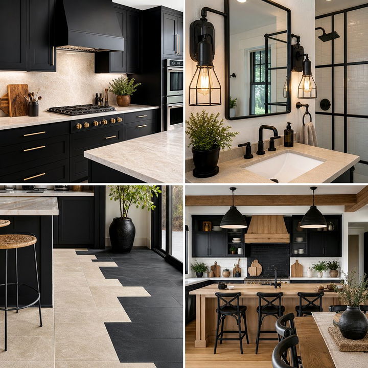 22 Black and Beige Kitchen Ideas for Modern Culinary Spaces
