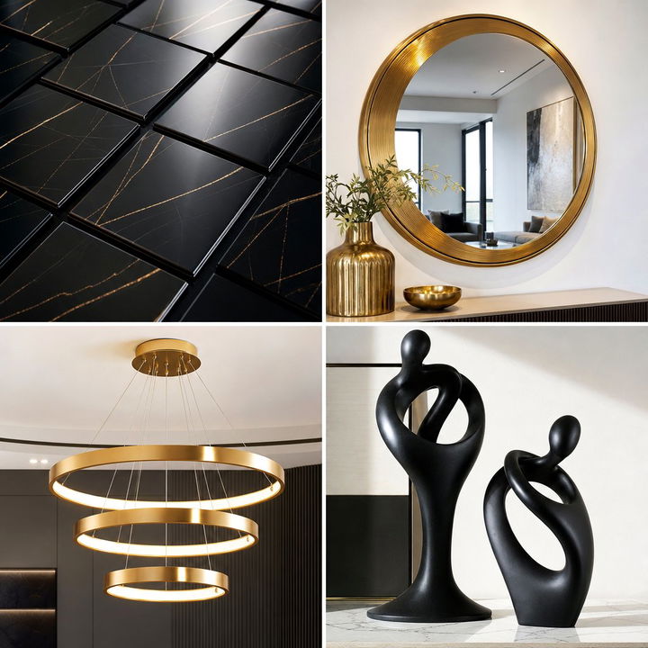22 Black & Gold Bathroom Ideas: Opulent Spa-Inspired Designs