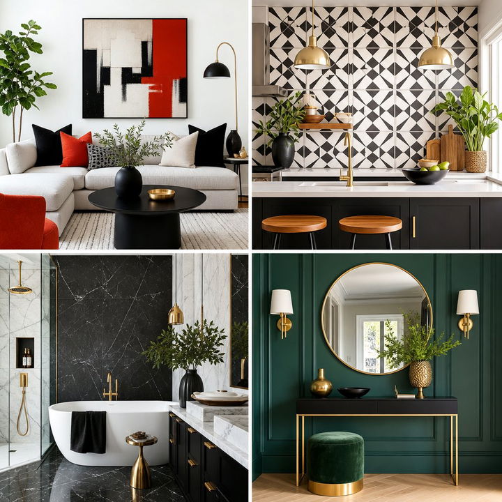 22 Black & Grey Bathroom Ideas: Sleek Monochromatic Styles