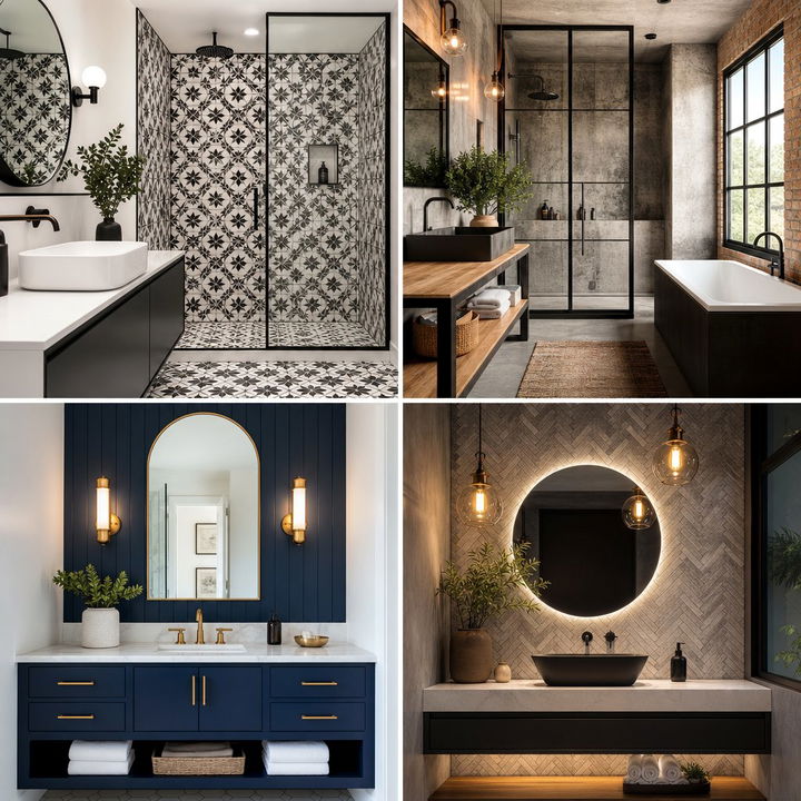 22 Black & White Bathroom Ideas: Timeless Design Inspirations