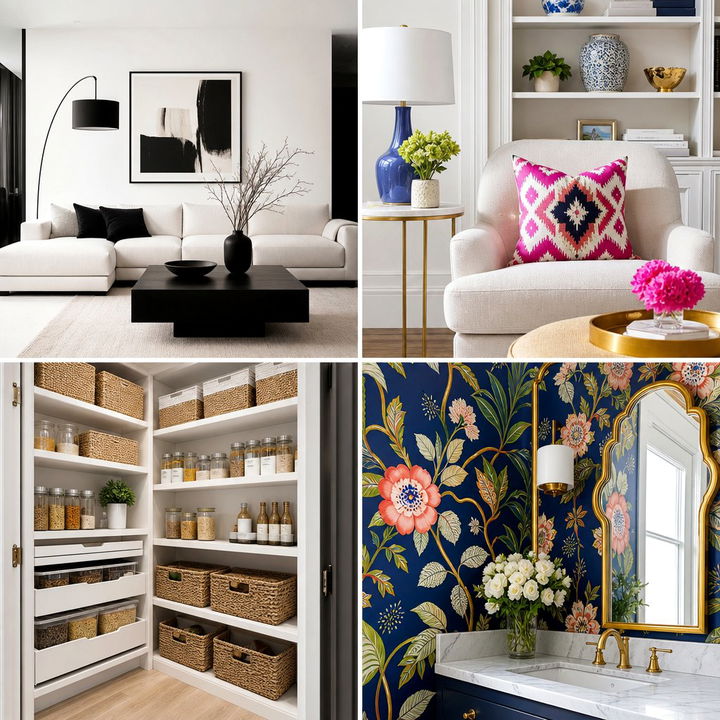 22 Black and White Laundry Room Ideas for Modern Look