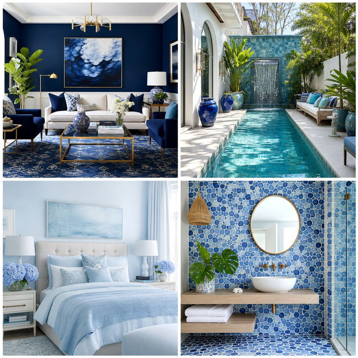 22 Blue Bathroom Ideas for Soothing or Vibrant Retreats