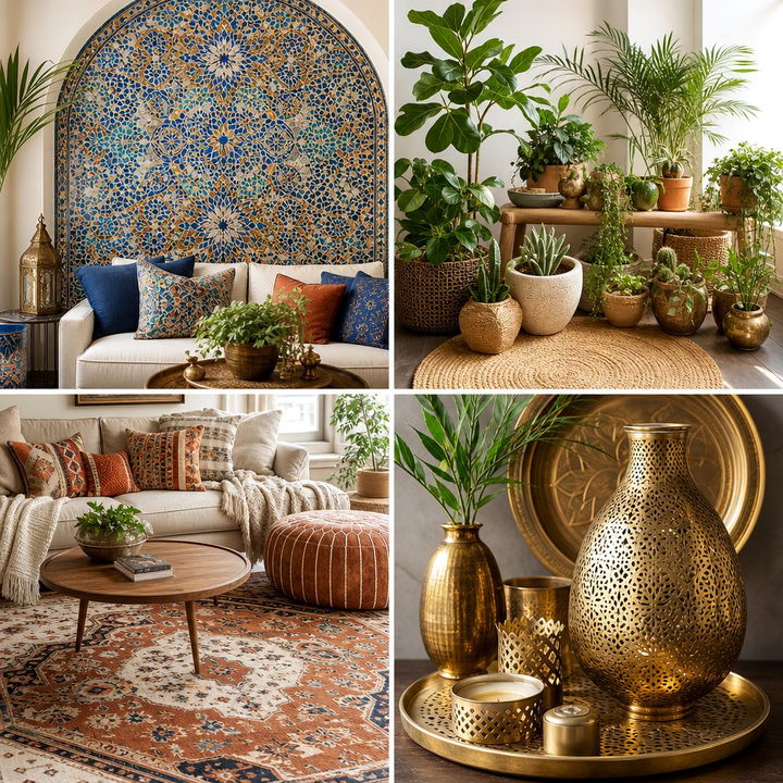 22 Bohemian Moroccan Living Room Design Inspiration