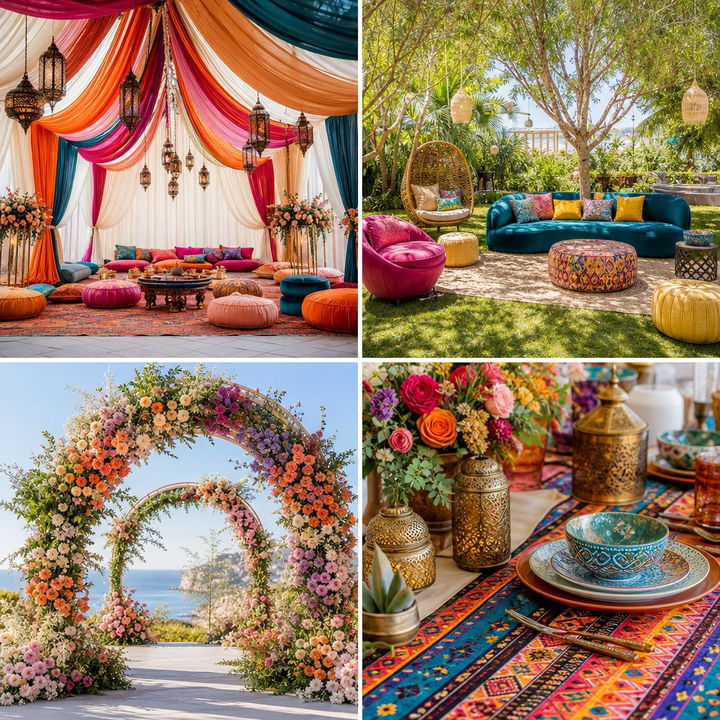 22 Boho Wedding Decor Ideas for a Rustic Celebration