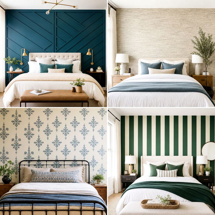 22 Bold Bedroom Accent Wall Ideas for Dramatic Effect