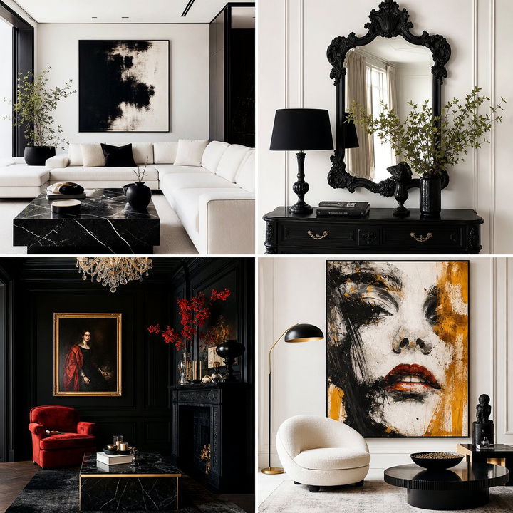 22 Bold Black Bathroom Design Concepts for Modern Homes
