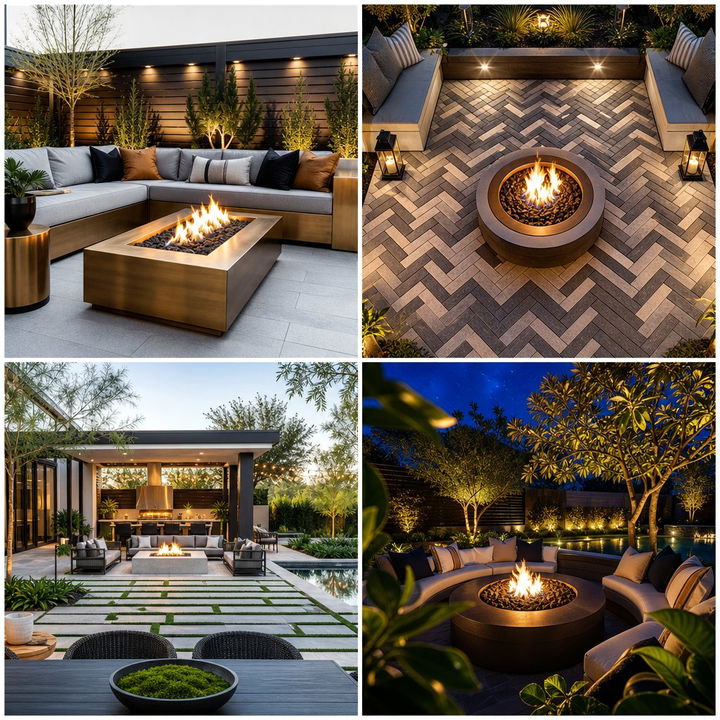 22 Boulder Fire Pit Ideas for Natural Outdoor Ambiance