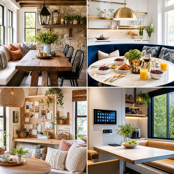 22 Breakfast Nook Ideas for Charming Kitchen Dining Spaces