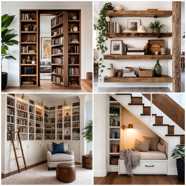 22 Built-In Bookshelf Ideas to Maximize Your Living Space