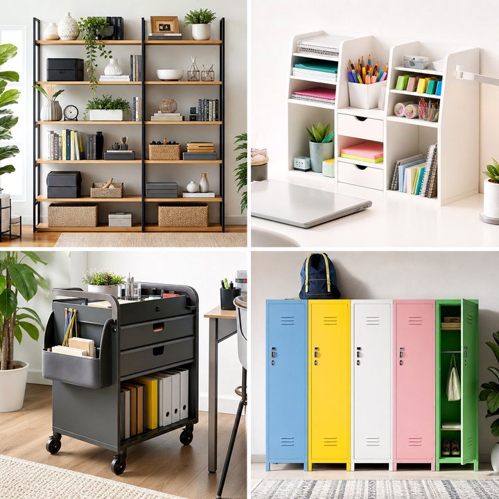 22 Creative Office Storage Ideas for Organized Workspaces