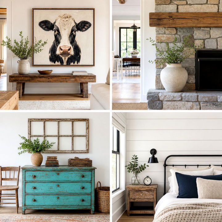 22 Farmhouse Living Room Ideas to Create a Cozy Retreat