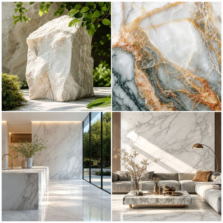 22 Marble Kitchen Countertop Ideas: Classic Elegance
