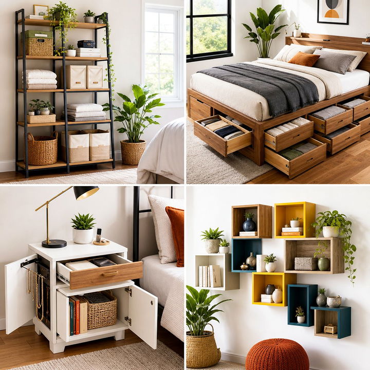 22 Smart Bedroom Storage Ideas for Clutter-Free Spaces
