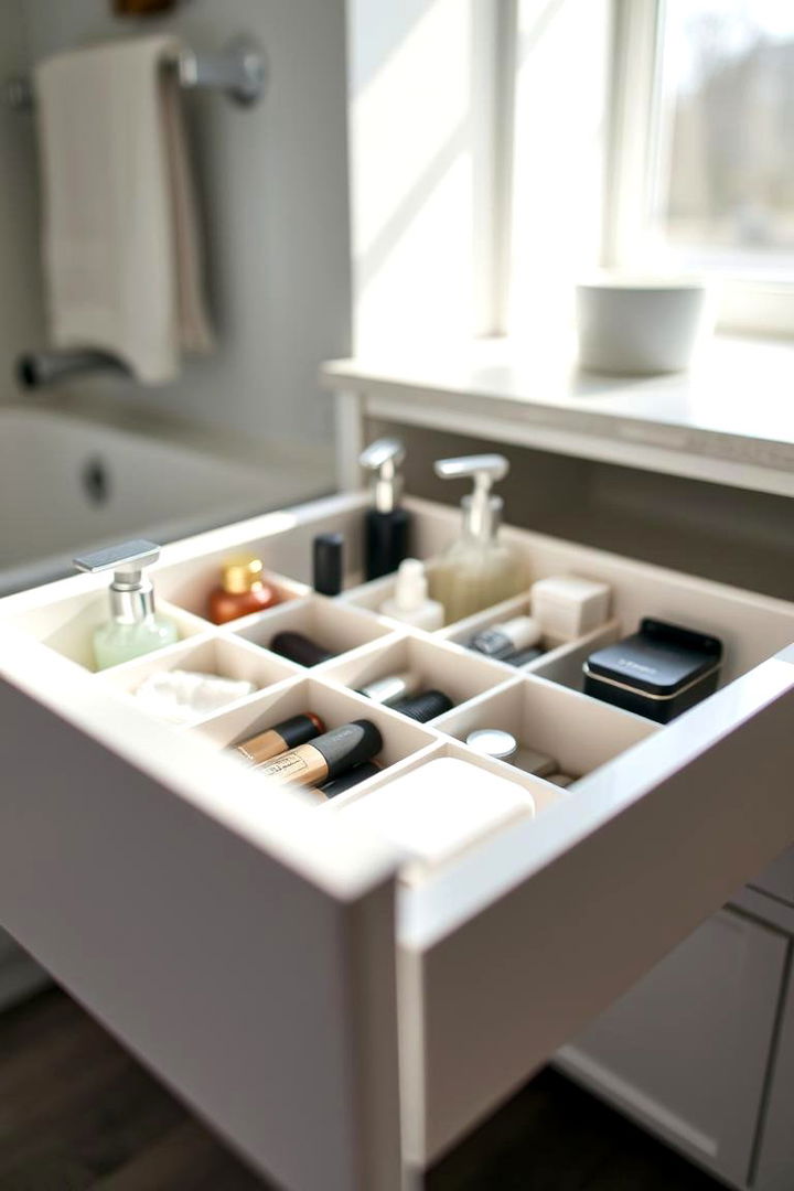 Adjustable Drawer Dividers - Bathroom Drawer Organization Ideas for Clutter-Free Storage